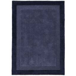 Stacked Borders Evening Blue Rug - thumbnail 2