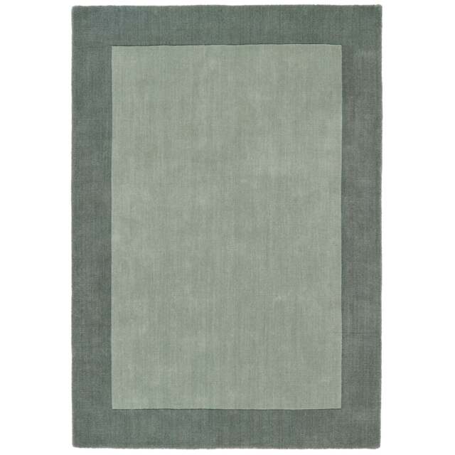 Borders Wool Rug Sage Green - image 1