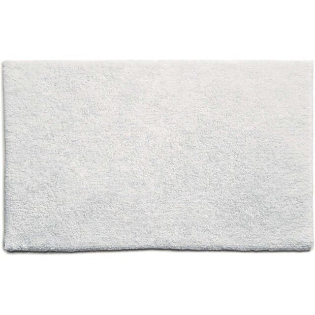 Bamboo Plain White Bathmat - image 1