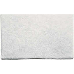 Bamboo Plain White Bathmat