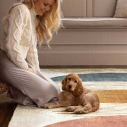 Oval Eclipse Eco-Washable Rug - thumbnail 3