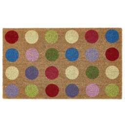 Spots Coir Doormat