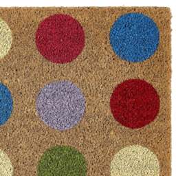 Spots Coir Doormat - thumbnail 4