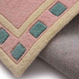 Borderline Rug Pink - thumbnail 4