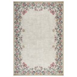 Botanical Border Eco-Washable Rug - thumbnail 2