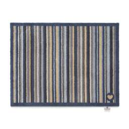 Stripe 88 Blue/Grey Washable Doormat - thumbnail 1