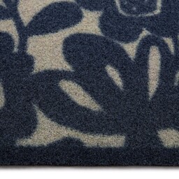 Kukkia Dark Navy Outdoor Doormat - thumbnail 3