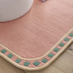 Borderline Rug Pink - thumbnail 3