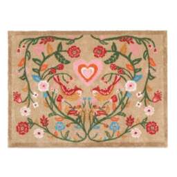 Garden Lovebirds Washable Doormat - thumbnail 1