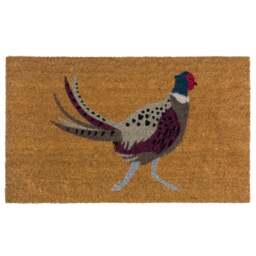 Printed Coir Pheasant Doormat
