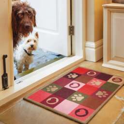 Patchwork Paws Washable Doormat - thumbnail 1