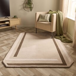 Contour Rug Beige/Brown - thumbnail 1