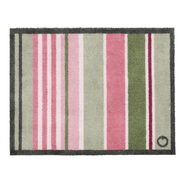 Country Rose Stripe Washable Doormat - image 1