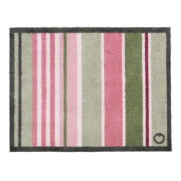 Country Rose Stripe Washable Doormat