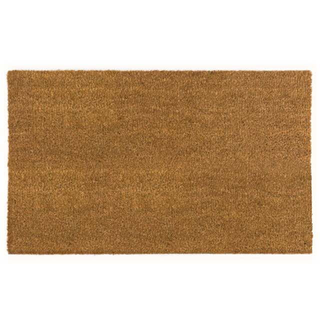 Plain Natural Coir Doormat - image 1