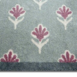Ditsy Floral Green Washable Doormat - thumbnail 3
