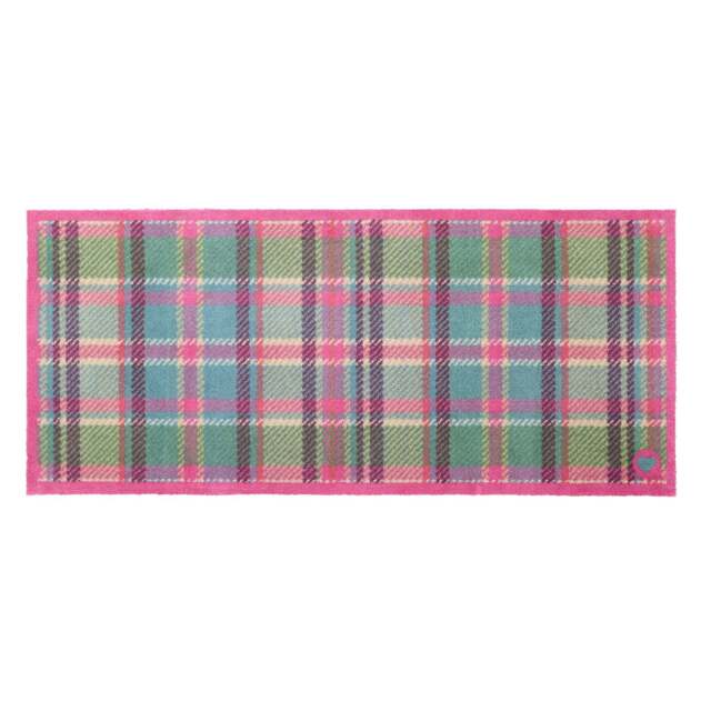 Tartan Pink/Green Charity Runner - image 1