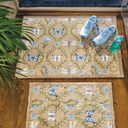 Wild Meadow Beige Green Doormat - thumbnail 3