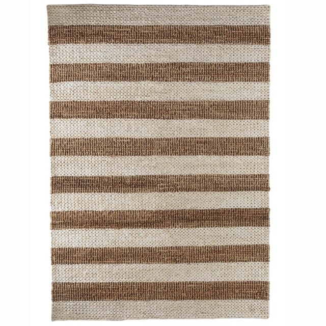 Bondi Jute Stripe Cream/Natural Rug - image 1