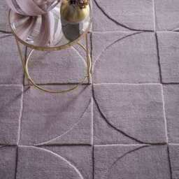 Penny Rug Grey Mauve - thumbnail 4
