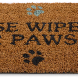 Coir Insert Please Wipe Your Paws Doormat - thumbnail 3