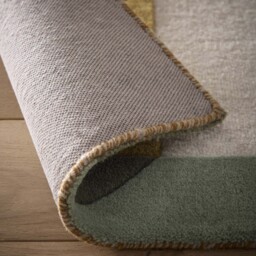 Retro Deco Rug Tan - thumbnail 4