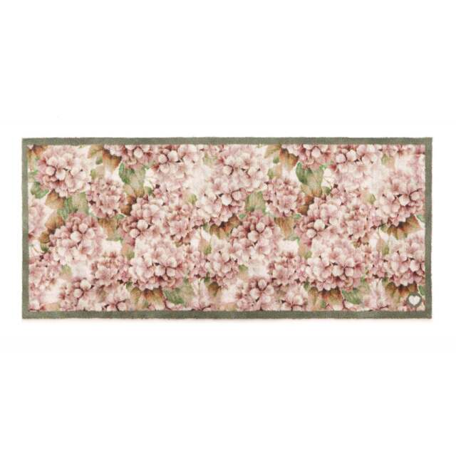Wild Hydrangea Washable Runner - image 1