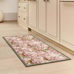 Wild Hydrangea Washable Runner
