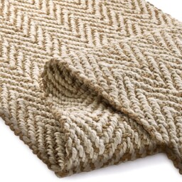 Jute Herringbone Runner - thumbnail 3