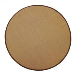 Sisal Natural with Dark Brown Border Rug - thumbnail 4