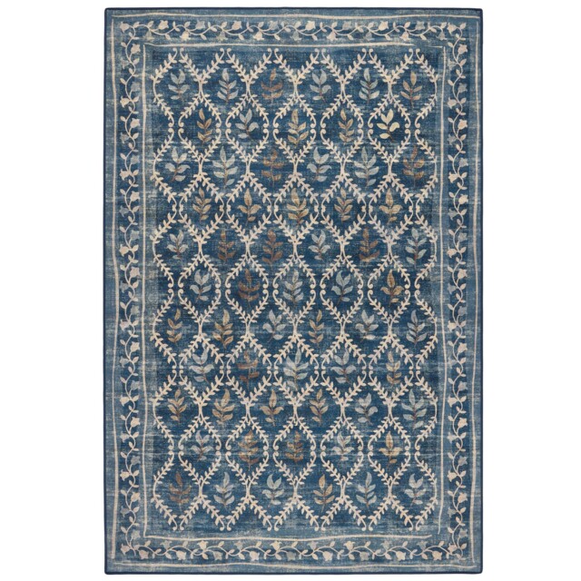 English Garden Blue Eco-Washable Rug - image 1