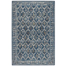 English Garden Blue Eco-Washable Rug