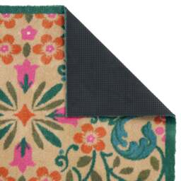 Folk Floral Washable Doormat - thumbnail 3