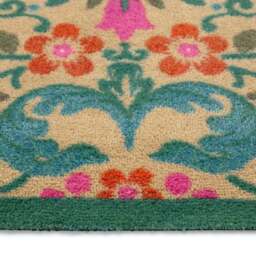 Folk Floral Washable Doormat - thumbnail 4
