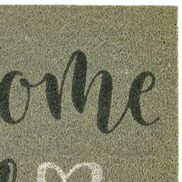 Welcome Sage Coir Doormat - thumbnail 3
