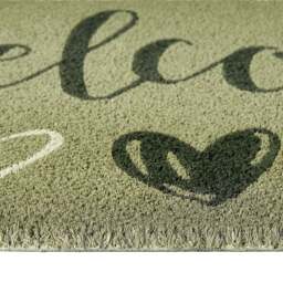 Welcome Sage Coir Doormat - thumbnail 4