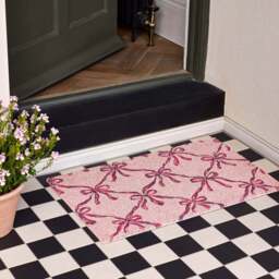 Blush Bows Coir Doormat - thumbnail 3