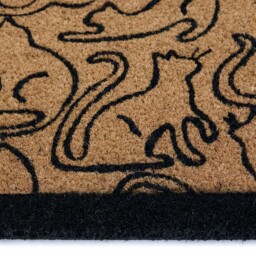 Outline Cats Coir Doormat - thumbnail 3