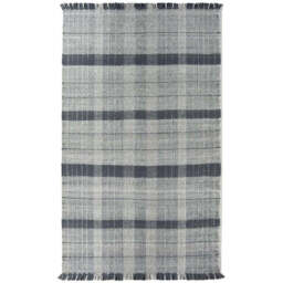 Highland Check Rug Navy