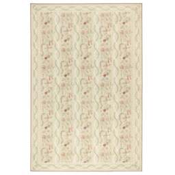 Kitchen Garden Olive & Russet Eco-Washable Rug