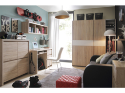 Modern Office Study Furniture Set 1 Sonoma Oak - Kaspian - thumbnail 2