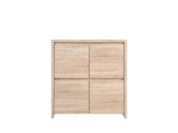 Modern Office Study Furniture Set 1 Sonoma Oak - Kaspian - thumbnail 4