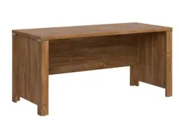 Office Desk with Pedestal Drawers 160cm Desk and Under Desk Storage Mobile Unit Medium Oak Effect - Gent - thumbnail 3