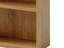 Bathroom Wall Cabinet Classic Wall Mounted Bathroom Open Shelf Unit Oak Finish Slimline 400mm - Classic Oak - thumbnail 4
