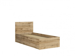 Modern Sturdy Ottoman Euro 90cm Single Bed Frame Gas Lift Up Storage Wotan Oak - Tetrix - thumbnail 2