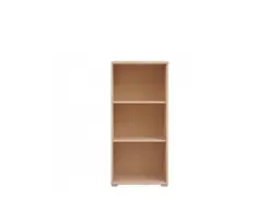 Bookcase Open Shelf Cabinet Shelving Unit Small Slim Filing Storage Modern Sonoma Oak Effect Office Study - BRW OFFICE - thumbnail 2