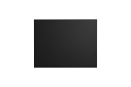 Bathroom Worktop 600mm Black Countertop for 600mm Vanity Wall Hung Unit - Adel - thumbnail 1