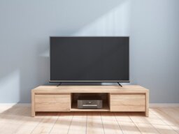 Modern Living Room Furniture Set Sonoma Oak TV Stand Sideboard Glass Cabinet Wall Shelf - Kaspian - thumbnail 4