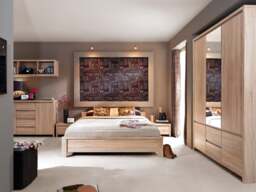 Modern Chest of Drawers 4 Drawer Bedroom Living Room Storage Sonoma Oak 105cm - Kaspian - thumbnail 2