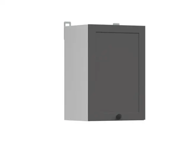 Kitchen Wall Cabinet 400mm Modern Cupboard 40cm Unit Shaker Dark Grey - Junona - image 1